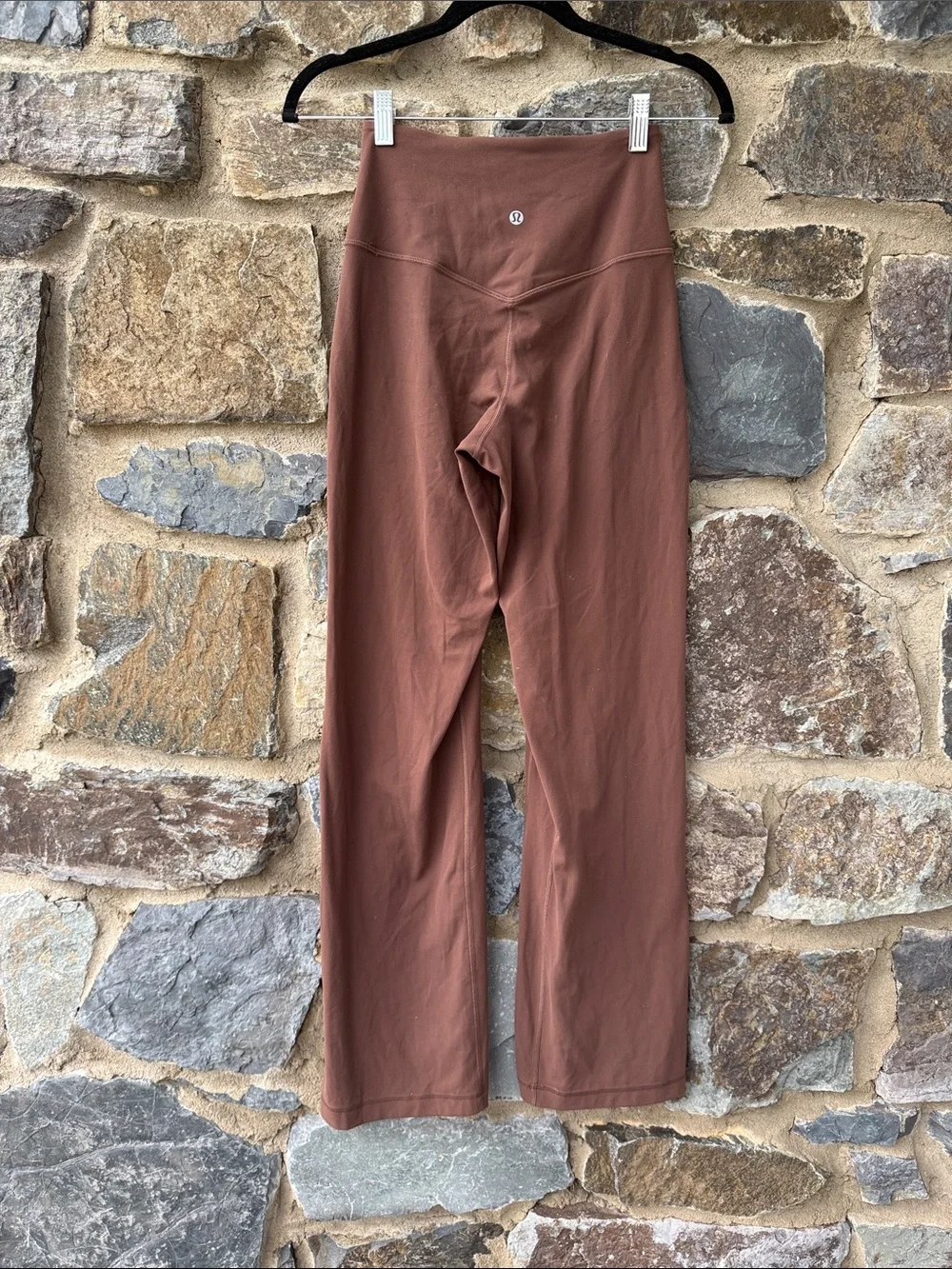 Lululemon Athletica Align Wide Leg High-Rise Pant In Roasted Brown Size 2